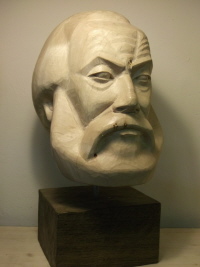 Karl Marx - Lindenholz